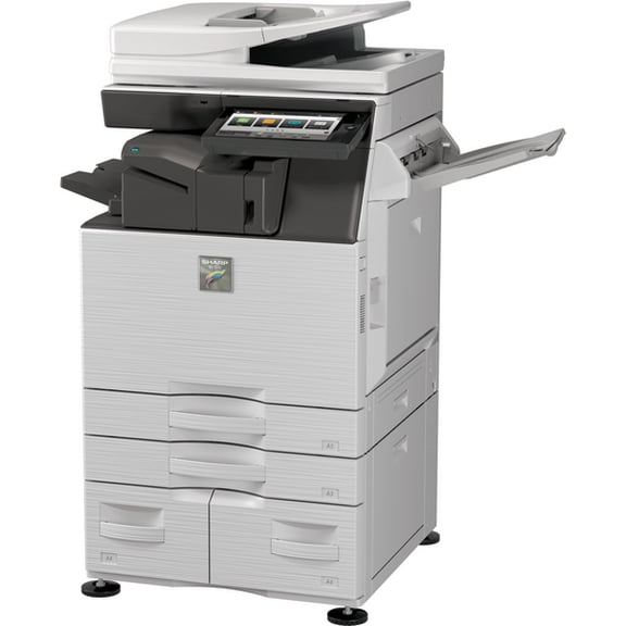 Sharp MX-4050N Color Laser Multifunction Copier Printer Scanner – 40ppm, A3/A4, Copy, Print, Scan, Duplex, Network, Wireless, Touchscreen