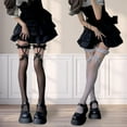 thumbnail image 1 of Wisewang 2 Pcs Bas Anti-Accrocs Cuisse Haute avec Bonne Élasticité Occasions Adaptées, 1 of 6