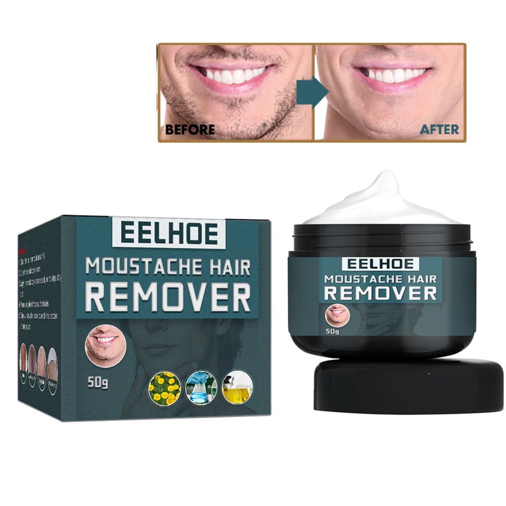 Aosijia Men Permanent Hair Removal Cream Remove Facial Beard Face Cream New Mild Fresh Epilation