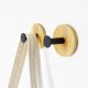 thumbnail image 2 of 4 Pack (black) Self Adhesive Hooks, Bamboo Robe Hooks Reusable Seamless Hooks, Heavy Duty Adhesive Hooks, Hooks For Bedroom, Kitchen, Bathroom, 2 of 5