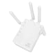 thumbnail image 3 of Repetidor WiFi 1200M Extensor inalámbrico 2.4G/5G Puerto de red dual 4 antenas externas, 3 of 10