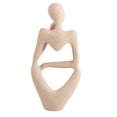 thumbnail image 1 of Decoración de estatua para el hogar, estatua de pensador, estatua de resina sintética, escultura de adorno construida para el futuro, 1 of 12