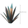 thumbnail image 6 of Kojanyu 25“ Metal Art Tequila Rustic Sculpture Garden Yard Sculpture Home Decor 9 Leaves, 6 of 9