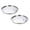 2Pcs, variant on Stainless Steel Steamer Rack, Thicken Steam Tray for Pressure Cooker & Stock Pot, Multi-functional Steaming Basket for Crab, Tamale, Vegetables, Seafood, and Dim Sum Cooking, 7.87"