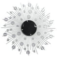 thumbnail image 6 of Empire Art Direct Milkyway I Sunburst Silver Round Wall Mirror, 36" x 36", Ready to Hang, 6 of 11