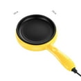 thumbnail image 2 of RONSHIN Non-Stick Electric Skillet, 350W High-power Breakfast Sandwich Maker, Multi-functional Electric Skillet Pan For Dorm, Home, Office, Travel, Hotel, 2 of 7