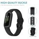 thumbnail image 5 of Correa de reloj inteligente de silicona suave Hebilla de metal a prueba de agua para Fitbit Inspire 3, 5 of 9