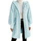 thumbnail image 1 of Abrigos y chaquetas casuales con capucha de manga larga para mujer Abrigos peludos con capucha de manga larga con bolsillos Suéteres de descanso Chaquetas de invierno Abrigos para mujer, 1 of 7