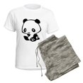 thumbnail image 5 of CafePress - Kawaii Panda Women's Light Pajamas - Women's Short Sleeve Print T-Shirt and Pants Light Cotton Pajama Set, 5 of 7