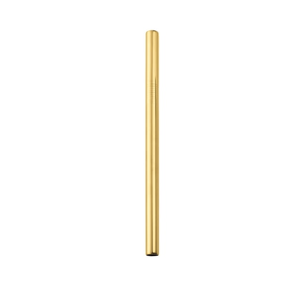 Drinking Straws for Cold and Hot Beverages Durable Straight Straws for Daily Use and Parties Straws for Home or Office Drinking Straws #A6 Gold_059