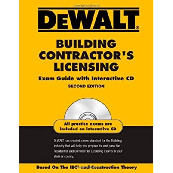 Pre-Owned Building Contractor's Licensing : Based on the Ibc and Construction Theory (Paperback) 9780979740381