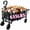 Advanced version of the rear desk panel, variant on Heavy-Duty Folding All-Terrain Wagon Cart, Stainless Steel Frame & 600D Oxford Fabric, No Assembly Needed, Foldable Utility Cart for Garden Camping Beach Shopping