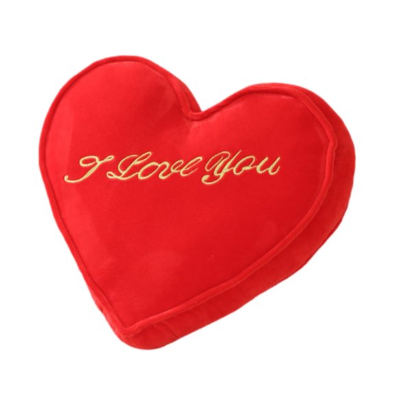 Xingzhi i Love You Heart Cushion Pillow Pillow Heart Throw Shaped for Party Bedroom