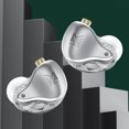 thumbnail image 1 of KZ-AST Audífonos 3.5mm Jack In Ear Audífonos Audífonos (Plata sin micrófono), 1 of 7