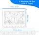 thumbnail image 3 of Pancartas para fiestas Lctevvn Fiesta Mexican Papel Picado, 108 pies, 6 unidades, 3 of 7