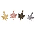 thumbnail image 4 of 20 Unids Colores Exquisita Joyería De Hoja De Arce Baoblaze amuletos para hacer joyas, 4 of 8