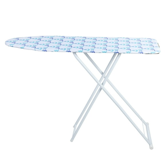 Oiur Ironing Board,42 inch Full-Size Foldable Ironing Board,Foldable Household Ironing Board,Extended Ironing Board Outside with Heat-Resistant Cover,Neon