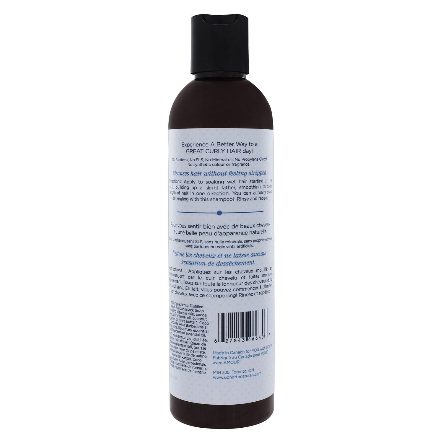 Up North Naturals Shampooing Up North Naturals Shampooing pour cheveux bouclés