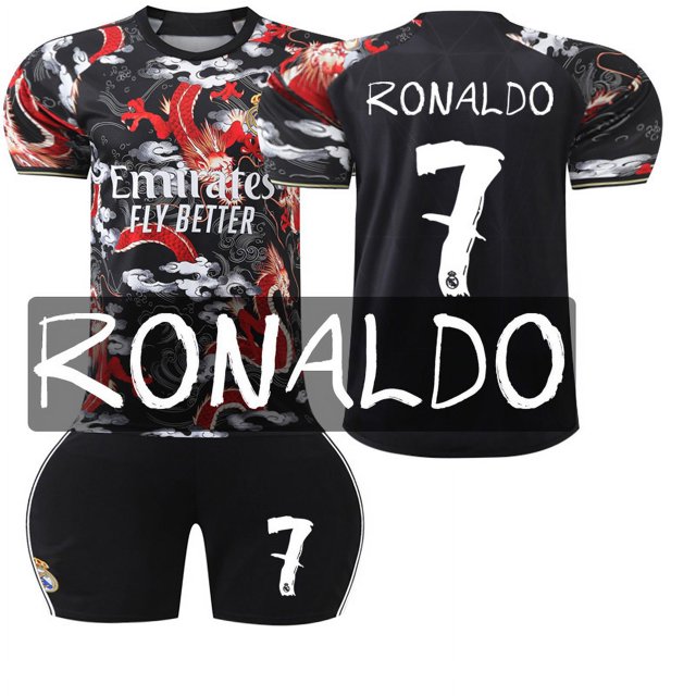 Maillot de Soccer Garçons Filles Enfants MBAPPE 10 RONALDO 7 KROOS 8