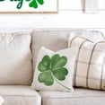 thumbnail image 2 of St Patricks Day Pillow Covers 18x18 Set of 4 St Patricks Day Decorations for Home Shamrock Lucky St Patricks Day Decorative Throw Pillows Farmhouse St Patricks Day Decor, 2 of 5