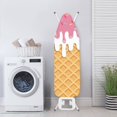 thumbnail image 3 of HELLHERO Ice Cream Ironing Board Cover 15x54 Standard Size Padding Decorative Covers for Ironing Board Padded Iron Cover Daisy Iron Table Cover with Elastic Edge, 3 of 5