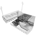 thumbnail image 1 of AURARMLET 2 Pcs Cage à Fumée en Acier Inoxydable pour Cuisine Extérieure avec Forme Rectangulaire, 1 of 8