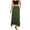 Green, variant on ZHOGXU Elegant Midi Skirts For Womens Solid Color High Waist Flared Ruffle Hem New Clothes 2026