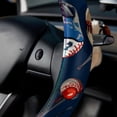 thumbnail image 5 of Baseball 14.5 Inch Printing PVC Leather Steering Wheel Covers Car Wheel Cover Auto Accessories, 5 of 6
