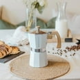thumbnail image 2 of Grosche Milano 6-cup Espresso Maker with Frother - White, 2 of 6