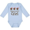 thumbnail image 3 of Inktastic Grammy's Girl Daisies Girls Long Sleeve Baby Bodysuit, 3 of 5