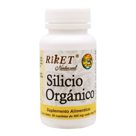 Silicio Orgánico Riket 30 Cápsulas