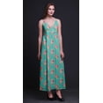 thumbnail image 5 of Bimba Floral Printed Adjustable Spaghetti Strap Long Maxi Dress Summer Beachwear-X-Small, 5 of 6