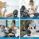 thumbnail image 4 of 10000mah Rechargeable Portable Fan, 8-inch Battery Operated Clip On Fan, Usb Fan, 4 Speeds, Strong Airflow, Sturdy Clamp For Office Desk Golf Car Outd, 4 of 5