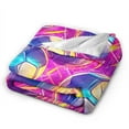 thumbnail image 4 of Volleyball Throw Blanket Ultra Soft Cozy Decorative Flannel Blankets for Home Bed Couch Chair Travel 50x40, 4 of 6