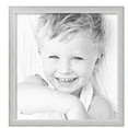 thumbnail image 2 of ArtToFrames 22" x 23" Metro Ice Silver Black Picture Frame, 22x23 inch Silver Wood Poster Frame (WOM-5247),  Pack, 2 of 7