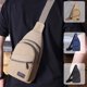 thumbnail image 1 of Fiudx Bolsa de Lona para El Pecho, Diseño Multicapa, Gran Capacidad, Nailon Resistente, Moderna y Versátil, Ideal para Uso Diario, Viajes o Actividades Al Aire Libre, Tamaño 30 X 17 X 6 Cm., 1 of 7