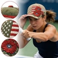 thumbnail image 6 of 250 Anniversary USA Hat, United States 250th Commemorative Hat, 3D Printed Baseball Caps , Adjustable 250 American Cap-Purple, 6 of 6