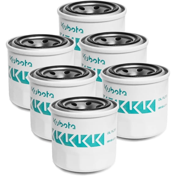 Kubota 6PK Genuine OEM Oil Filters HH150-32094