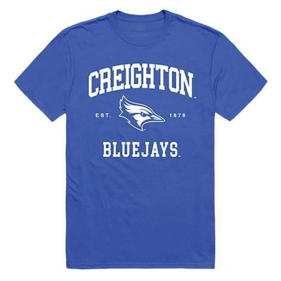 Creighton University Seal Tee Shirt for Men - Royal - Large