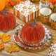 thumbnail image 1 of Decoraciones de Halloween, adornos de Halloween, regalos de Halloween, calabaza de tela, decoración de Halloween, Acción de Gracias, accesorios, decoración, festival de cosechas, terciopelo dorado, de, 1 of 6