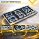 thumbnail image 3 of Parrilla Gas 5 Quemadores Acero Inox Gutstark Home  Empotrable Negocio, 3 of 9