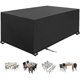 thumbnail image 1 of Cubierta para mesa de jardín 230x120x75cm Negro 420D Tela Oxford Cubierta para muebles de jardín Resistencia al viento Anti-UV Cubierta para mesa de jardín Rectangular Cubiertas para muebles de jardín Thsinde ACTIVE Biensenido a ACTIVE, 1 of 5