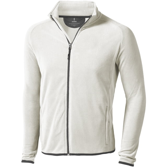 Elevate - Chaqueta tejido micro polar modelo Brossard para hombre (Gris claro)