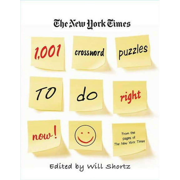 The New York Times 1,001 Crossword Puzzles to Do Right Now, (Paperback)