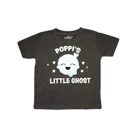 

Inktastic Cute Poppi s Little Ghost with Stars Gift Toddler Toddler Girl T-Shirt