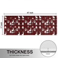 thumbnail image 5 of Kitchen Rugs Sets Of 2,Red Christmas Plaid Deer and Tree Pattern Anti Fatigue Kitchen Mat Rugs Non Slip Washable,Decorative Kitchen Floor Mats for Kitchen,Sink,Laundry,17"X47", 5 of 5