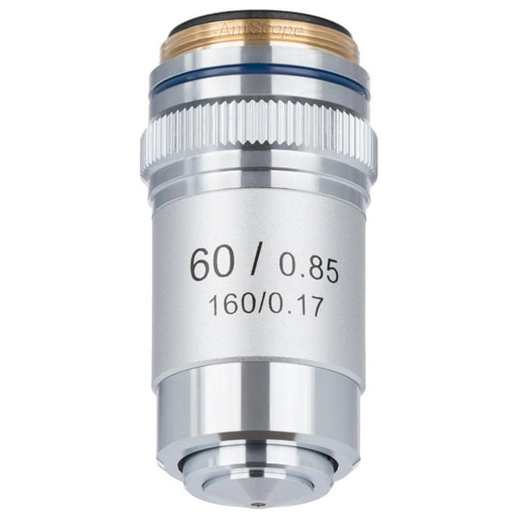 AmScope 60X Achromatic Microscope Objective for Compound Microscope New