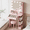 Pink Vanity Desk, variant on 26.4" Small Makeup Vanity Set with Mirror and Lights, NEORIVER Modern Vanity Desk with Bench and Power Outlets