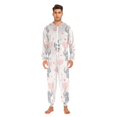 thumbnail image 3 of FORMRS Onesies Pajama for Adults Unisex Hoodie Winter Jumpsuit One Piece Sleepwear, Sizes S-2XL, Cute Elephant, 3 of 7