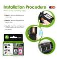thumbnail image 3 of 67XL Ink Cartridge Black/Tri-Color Compatible for HP 67 Ink Cartridges for DeskJet 2700 2755e 2800 2855e 4155e 4255e 2755 2852e Envy 6000 6055e 6455e Printer (2-Pack), 3 of 8